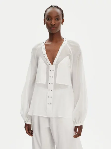 PINKO Блузка Darren Blusa білий