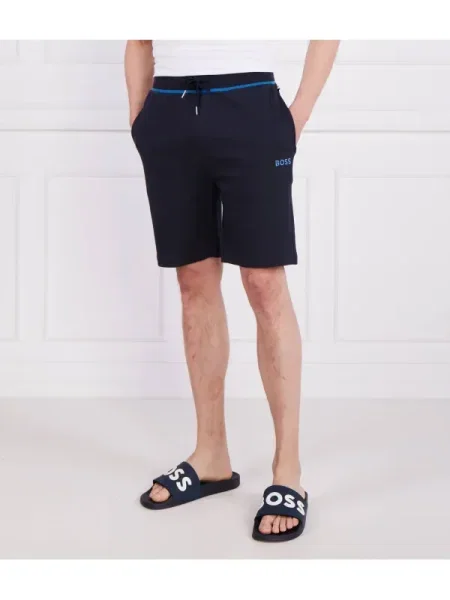 BOSS BLACK Pantaloni scurți Tracksuit negru