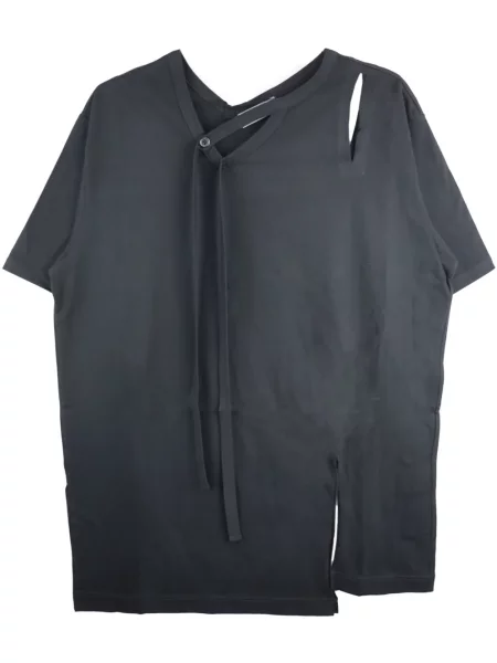 Tricou Yohji Yamamoto din jerseu negru
