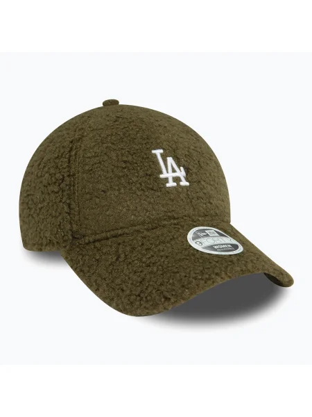 Șapcă pentru femei New Era Borg Los Angeles Dodgers dark green verde