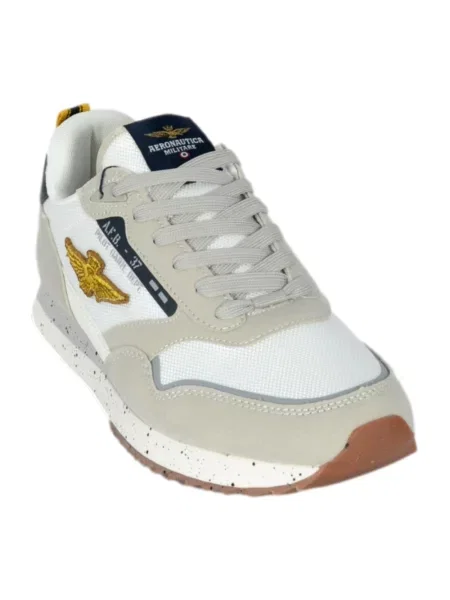 Sneakersy Aeronautica Militare szare