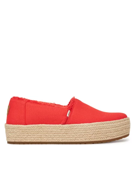 Espadryle Toms czerwone