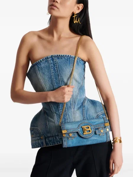 Geantă de mână Balmain albastru