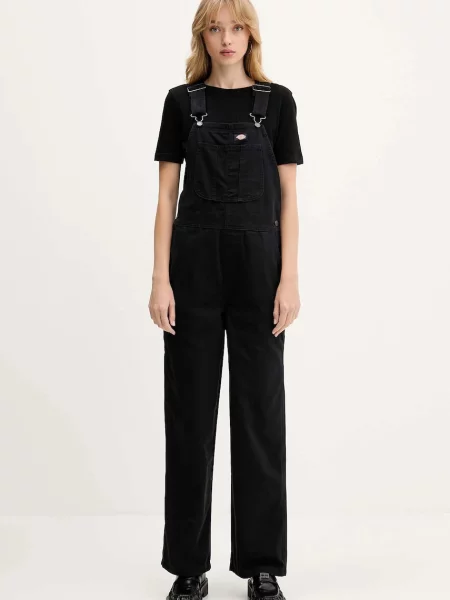 Dickies salopete din denim negru