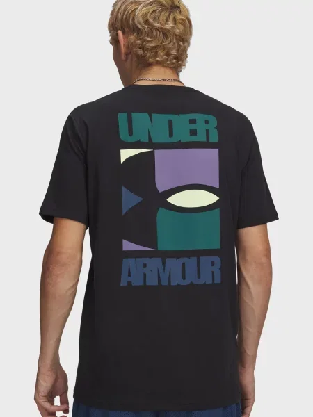 Футболка Under Armour з автографом чорна