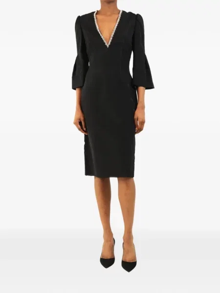 Rochie Jenny Packham din dantelă negru