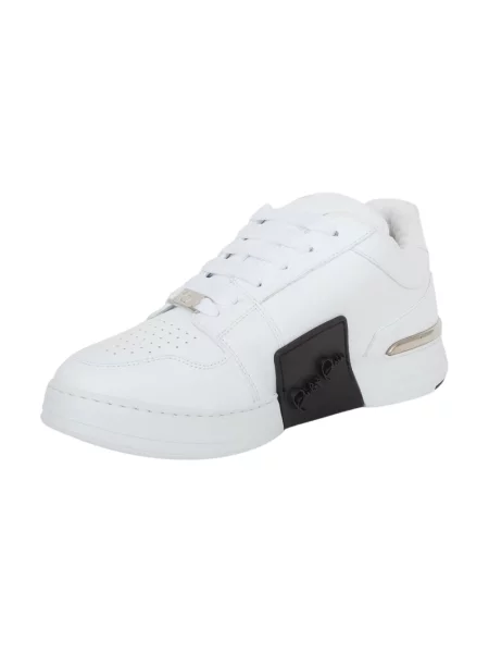 Sneakersy Philipp Plein skórzane białe