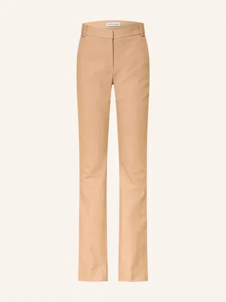 Veronica Beard Spodnie Typu Bootcut Corbette beige beżowe