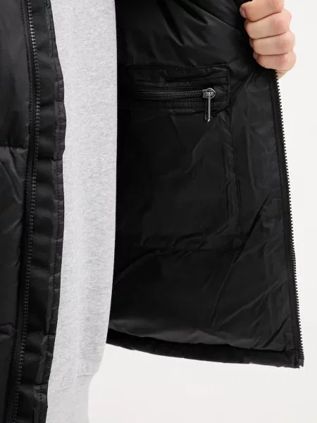 Пуховый жилет The North Face ретро черный