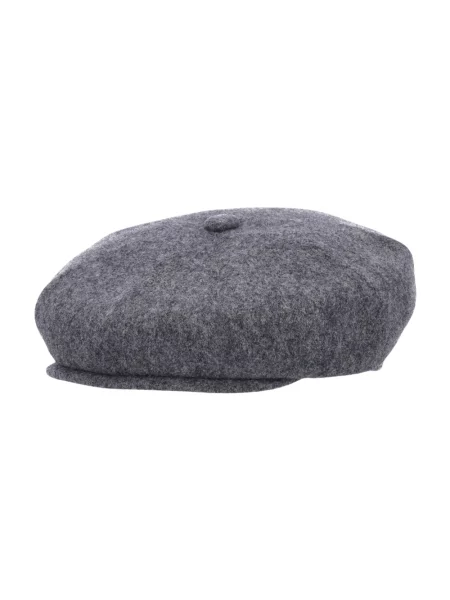 Czapka Kangol flanelowa szara
