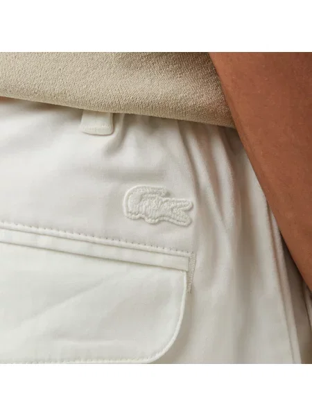 Брюки Lacoste белые