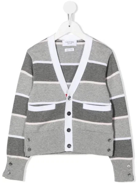 Kardigan dziecięcy Thom Browne szary