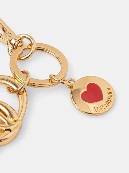 Love Moschino obesek za ključe kovinski