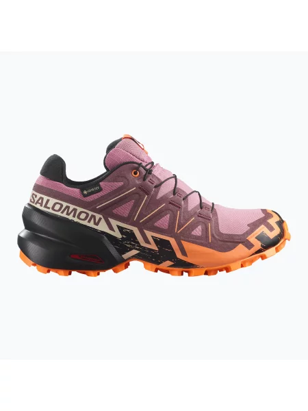 Încălțăminte de alergare pentru femei Salomon Speedcross 6 GTX dusky orchid/huckleberry