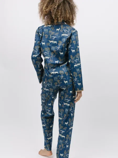 Пижама Cyberjammies из модала синяя