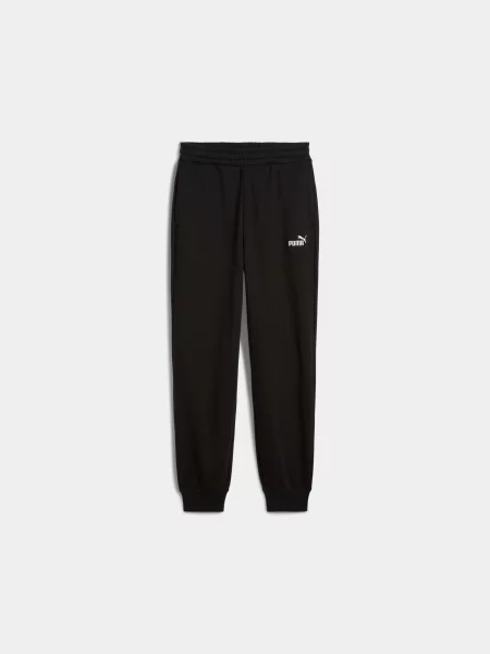 Спортивные штаны Puma с лого черные