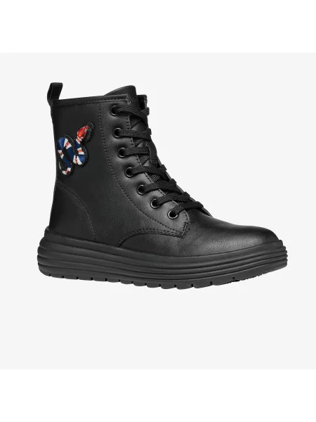 Sneakers Geox μαύρο