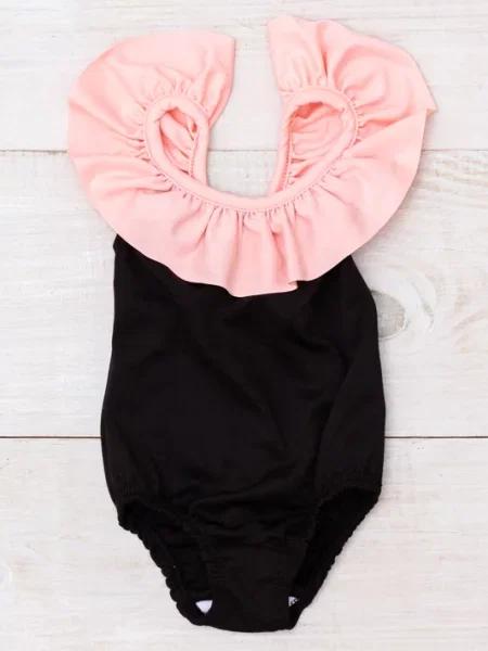 Дитячий Купальник Носи своє світло-рожевий віскоза/резинка рожевий