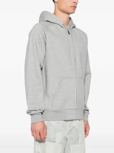 Geacă Carhartt Wip cu glugă gri