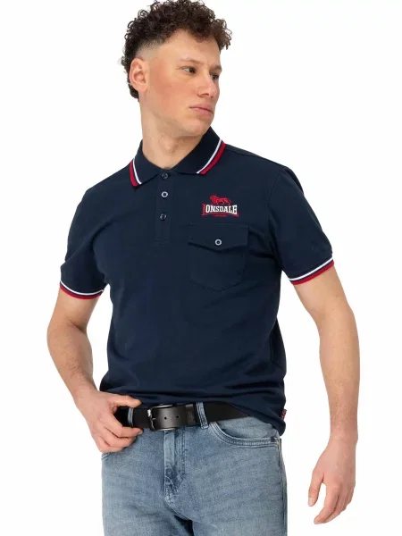 Lonsdale Coppull Унісекс Шкіра чорний