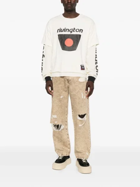 Pulover Rivington Roi Rebis cu imagine negru