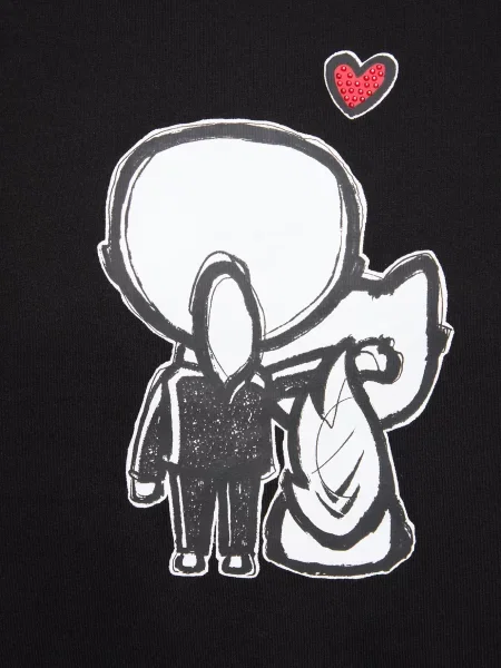 Футболка Karl Lagerfeld черная