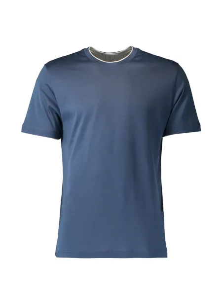 Scurt tricou Eleventy albastru