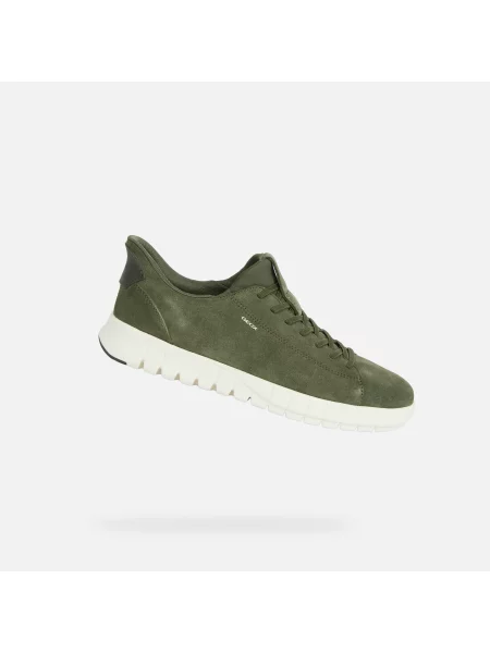 Sneakerși Geox alb