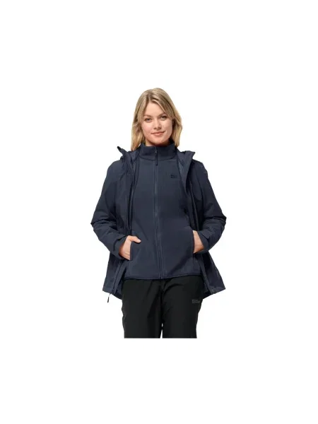 Geacă Jack Wolfskin albastru