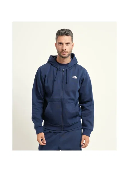 Bluza sportowa The North Face niebieska
