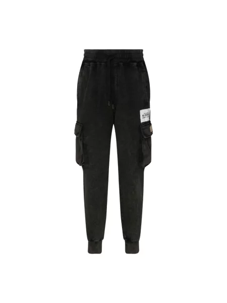 Spodnie cargo Dolce And Gabbana czarne