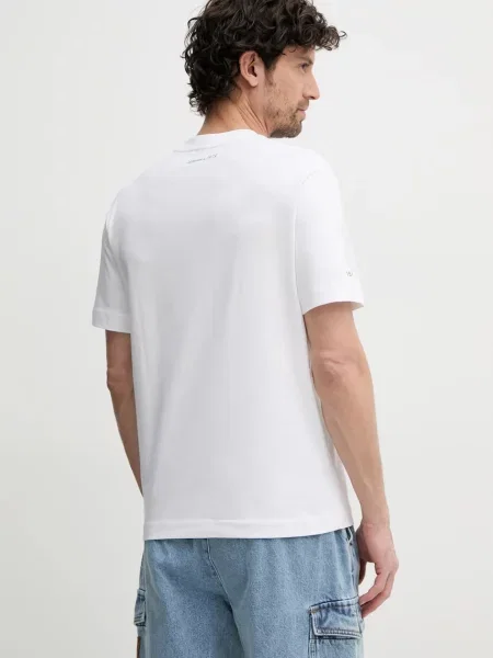 Tričko Pepe Jeans PALMER s potiskem bílá
