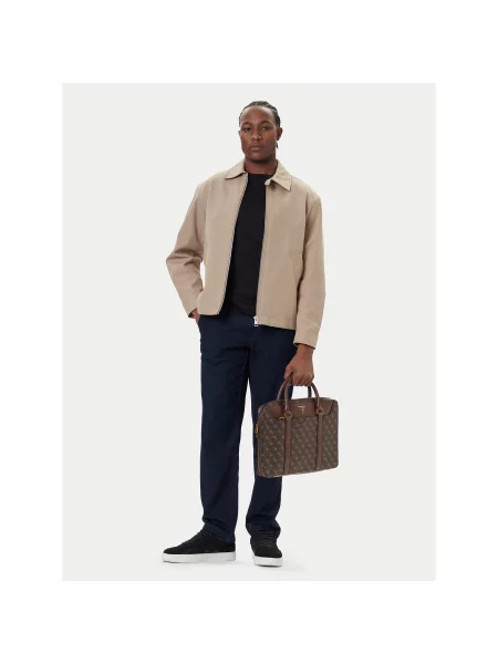 Сумка для ноутбука Guess коричневая