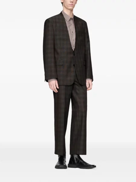 Sacou Maison Margiela de lână maro