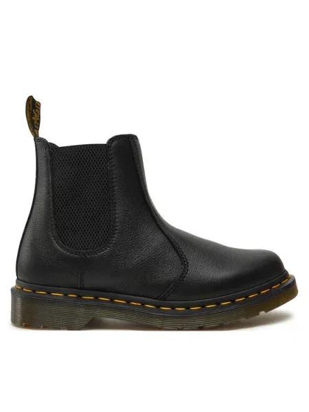 Iš natūralios odos chelsea stiliaus batai Dr. Martens juoda