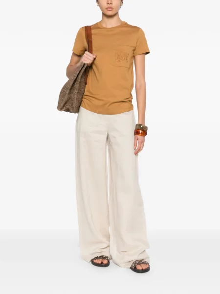 Tricou Max Mara scurt maro