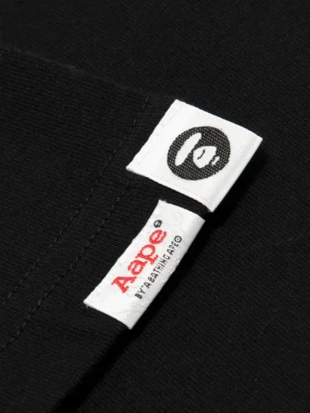 Tricou Aape By A Bathing Ape cu imagine negru
