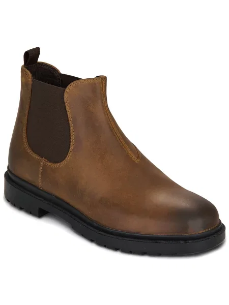 Pantofi Geox din piele maro
