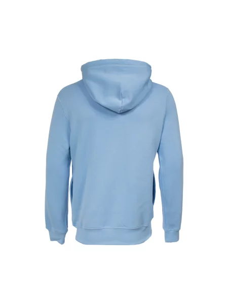 Bluza z kapturem Polo Ralph Lauren z nadrukiem niebieska