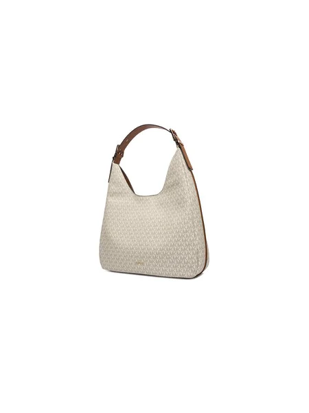 MICHAEL Michael Kors Kabelka na rameno nebielená / karamelová sivá