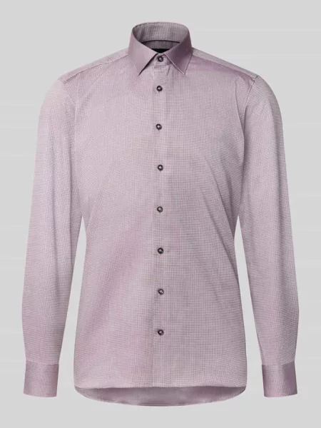 Body Koszula biznesowa o kroju slim fit z mieszanki bawełny Olymp Level 5 czerwona