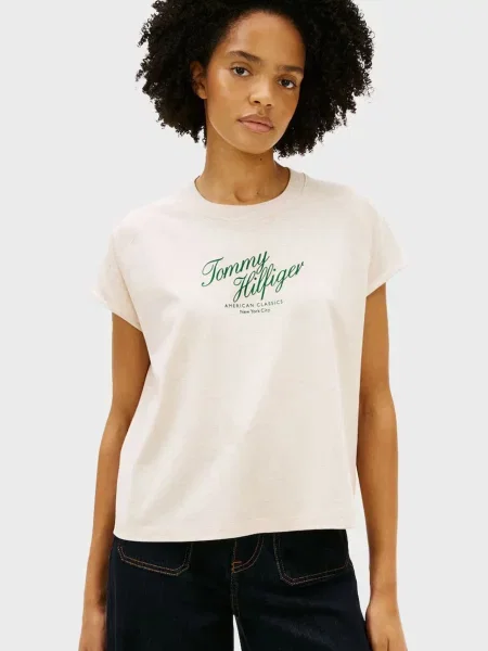 Футболка Tommy Hilfiger біла