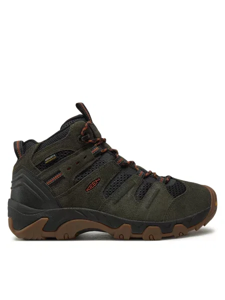 Трекінгові черевики Keen Headout Mid Wp зелений