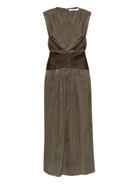 Rochie maxi Iro de costum verde