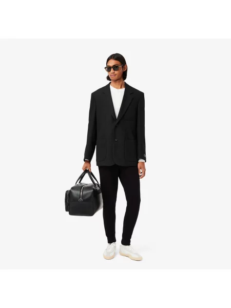 Lacoste Spodnie Dresowe Slim Fit W Kolorze Czarnym czarne