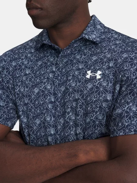 Polo majica Under Armour siva