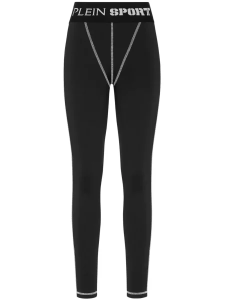 Leggings Plein Sport negru