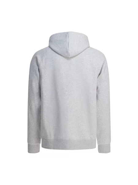 Bluza z kapturem Carhartt Wip z kapturem szara