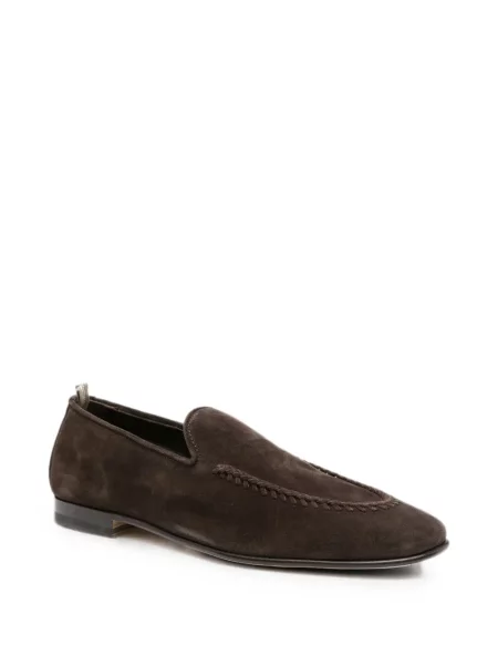 Pantofi loafer Officine Creative țesuți maro