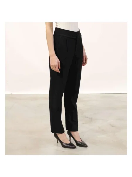 Pantaloni Scotch & Soda stretch negru